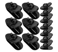 ifundom 30pezzi Clip per Microfono da Bavero in Materiale Robusto Supporti per Microfono Piccoli e Fissi per Feste Conferenze e Spettacoli Teatrali Facile da Agganciare al Colletto