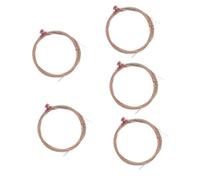 ifundom 30pezzi Corde Per Chitarra Folk Metallo Corde Sostitutive Professionali Per Chitarra Acustica Con Imballaggio Individuale Alta Durata e Prestazioni Ottimali