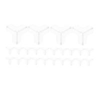 ifundom 32pezzi Paraspigoli Trasparenti Per Mobili Protezioni Angolari Auto-adesive Per Tavoli Sedie e Armadi Sicurezza Per Famiglie Facile Installazione e Resistente Agli Urti