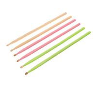 ifundom 3paia Beginner Wooden Drumsticks for Practice Walnut Jazz Drumsticks and Natural Wood Colors for Acoustic Drums and Percussion Instruments