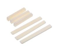 ifundom 3paia String Guitar Bridge Saddle and Nut Natural Ox Bone Easy to Install Acoustic Guitar Accessories for Enhanced Sound and Durability