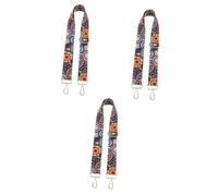 ifundom 3pezzi Cinghia Per Banjo Con Motivo Retro Spallacci Decorativi Per Strumenti Musicali Cintura Pratica e Stile Bohémien Accessori Per Musicisti