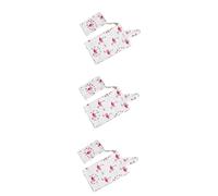 ifundom 3pezzi Copertura Per Allattamento Cotone Con Supporto Per Collo Scialle Per Allattamento Leggero e Pratico Con Borsa Portaoggetti Per Uso Esterno Flamingo