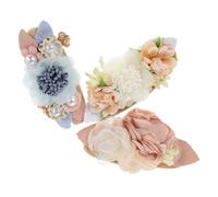 ifundom 3pezzi Fascia Per Per Neonata Accessorio Leggero e Per Qualsiasi Occasione e Outfit Non Scivola e Non Lascia Segni Per Accessori Fotografici e Regali Per Shower