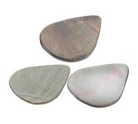 ifundom 3pezzi Plettri Per Chitarra Guscio Naturale Da Tono Mellow Per Chitarra e Ukulele Estetica Elegante Non Rovina La Strumento