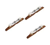 ifundom 3pezzi Ponte Per Banjo Legno Di Sostituzione Facile Per Strumenti Musicali Accessorio Resistente e Durevole Design Elegante Per Migliorare Le Performance