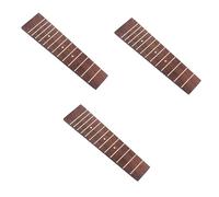 ifundom 3pezzi Ukulele Fretboard Tasti Per Ukulele e Sostituzione Professionale Per Soprano e Concert Design Elegante e Resistente Ai Graffi