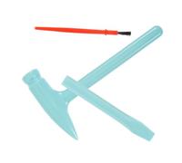 ifundom 3sets Strumenti Per Scavi Per Ragazzo Ragazza Kit Educativo Con Martello Scalpello e Pennello Giocattolo Didattico Per Sviluppare Creatività e Coordinazione Strumenti Di Scoperta