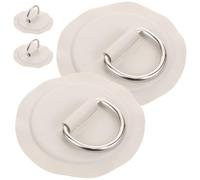 ifundom 4 Fibbie Inossidabile per Kayak e Paddleboard Cinghia per Organizzazione e Fissaggio Accessori Resistenti e Compatti per Gonfiabile e SUP
