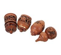 ifundom 4 Pezzi Ciondolo Diffusore in Legno, Pendente in Legno Intagliato, per Oli Essenziali, Casa e Auto, Stile Cinese Traforato, Accessorio Artigianale