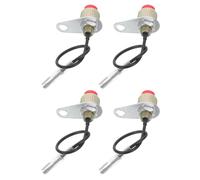 ifundom 4 Pezzi Interruttore Stop Accensione Spegnimento per Rasaerba Accessorio Tagliabordi Giardino Controllo Alimentazione Sicuro e Durevole per Tagliaerba Facile Installazione