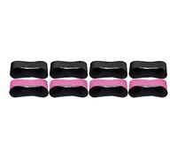 ifundom 4 Set Fasce Protettive per Orecchie per Protezione per Adatta per Sport Acquatici E attività all Confezione Nera E Rosa Morbide E Regolabili 2 * 4