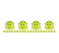 ifundom 4 Set Miniature Dragon Figurines Glow in The Dark Decorazioni Per Bonsai E Micro Per Esterni E 6 Pezzi * 4