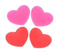 ifundom 4 Smorzatori Antivibrazione Forma Cuore per Racchette Tennis Assorbimento Shock Silicone Riduzione della Fatica e Comfort per