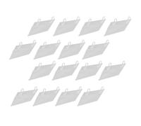 ifundom 40 Pezzi Porta Cartellini Prezzo in Pvc Design Semplice e Trasparente per Esposizione Prodotti in Supermercati e Negozi
