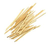 ifundom 40pezzi Fret Wires Per Chitarra Elettrica e Acustica Accessori Di Riparazione Alta Durabilità e Resistenza Alla Corrosione Per Costruzione e Riparazione Chitarre