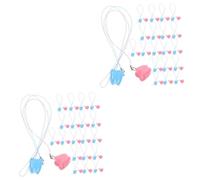 ifundom 40pezzi Scatole Per Denti Dei Ragazzo Ragazza Cute Keepsake Box Per Denti Perduti Confezione Per Feste e Occasioni Speciali Organizzatore Sicuro e Resistente Per Ricordi Infanzia
