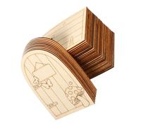 ifundom 45 Porte delle Fate in Legno Non Verniciato per Giardino e Decorazioni Creative Miniature per Casa delle Fate Accessori Fantasiosi per e Giochi Narrazione