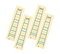 ifundom 4pezzi Adesivi Per Tastiera Violino Di Stickers Trasparenti Per Apprendimento e Pratica Per Principianti Per Comprendere La Tastiera Del Violino