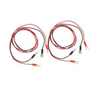 ifundom 4pezzi Cavo Di Collegamento Terra Giradischi in Rame Pvc Fili Test Per Testine e Multimetro Sonda Isolante Resistente