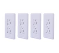 ifundom 4pezzi Coperture Per Elettriche Per Protezione Per Outlet Facile Installazione e Utilizzo Per e Camera Dei