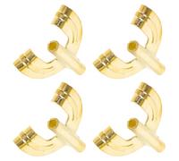 ifundom 4pezzi Gancio Ad Artiglio Per Tamburo in Metallo Gancio Per Basso Portatile Ad Artiglio Per Grancassa Robusto Per Batteria Sostituzione Strumento