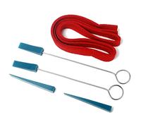 ifundom 4pezzi Kit Di Sordine in Gomma Per Diapason Musicale Striscia Di Temperamento Per Accordatura Del Pianoforte Strumenti Professionali Per Intonazione