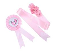 ifundom 4pezzi Mommy Daddy to Be Sash e Corsage Per Shower Accessori Per Maternità Decorazioni Per Annuncio Di Gravidanza Idea Per Futuri Genitori