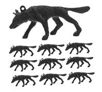 ifundom 50 Statuette Di Cani Statuetta In Miniatura Di Cane Poliziotto - Modelli Di Animali Di Simulazione Per Che Migliorano Lo Sviluppo Cognitivo Per Il Gioco Di Ruolo Sul Tavolo Di