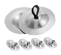 ifundom 5paia Finger Cymbals for Kids Iron Dance Instruments for Belly Performance and Children Entertainment