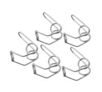 ifundom 5pezzi Gruppo Valvole per Tromba in Filo d Nichelato Molle di Drenaggio per Tromba Parti di Riparazione della Accessori per Manutenzione dei Strumenti Musicali in Ottone