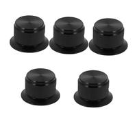 ifundom 5pezzi Manopola Potenziometro Lega Per Amplificatori Audio Rotante Facile Da Installare Compatibile Con Chitarre Elettriche e Bassi Design Elegante e Resistente Alla Corrosione