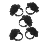 ifundom 5pezzi Microfono Antivento Peloso per Copertura Riduzione Rumore Vento Accessori Canto Streaming Protezione Polvere Saliva Microfono Lavalier Wireless