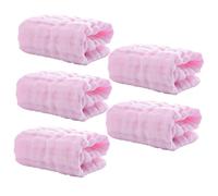 ifundom 5pezzi Salviette in Cotone Naturale Per Ragazza Strati Morbide e Assorbenti Confezione Da Pz Per Ruttino e Cura Del Viso