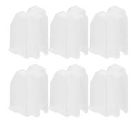 ifundom 6 Pezzi Copri Stilo Per Giradischi Protezione Rossa Per Stilo Per Giradischi Facile Da Installare Plastica Robusta Prevenzione Dellelettricità Statica