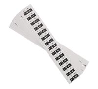 ifundom 60 Adesivi per Note di Armonica in Chiave di Do, Etichette Numerate Autoadesive per Armoniche Polifoniche 24/28 Fori, Adesivi Rimovibili per Scale Musicali, per