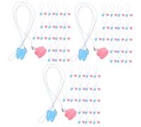 ifundom 60pezzi Scatoline Per Conservare Denti Da Latte Scatole Per Ricordi Ragazzo Ragazza Portadenti Colorati Per Festa e Organizzatori Denti Perduti