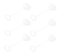 ifundom 6pezzi Coperture Protettive Silicone Per Kazoo Design Creativo e Duraturo Protezione e Decorazione Per Strumenti Musicali