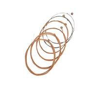 ifundom 6pezzi Corde Per Chitarra in Acciaio Set Di Misure Per Chitarra Acustica Folk Corde Nichelate