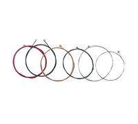 ifundom 6pezzi Cordine per Chitarra Acustica Parte di Chitarra Accessorio Resistente Tecnologia di Avvolgimento Stagna Rivestimento Antiruggine Durata Lunga Suono Stabile