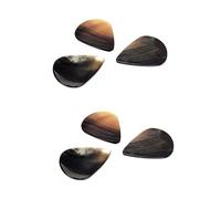 ifundom 6pezzi Plettri Vera Per Chitarra e Ukulele Suono Morbido e Naturale Perfetti Per Strumenti Bassa Tensione
