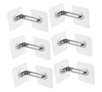 ifundom 6Pezzi Sicurezza per Auto Adesive Fissaggi Ribaltamento per Installazione Facile e Duratura per Armadi