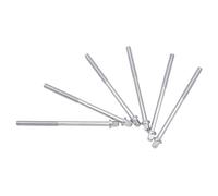 ifundom 6pezzi Viti Per Batteria Ferro Galvanizzato Viti Per Fissaggio Per Rullante Kit Di Riparazione Per Tamburo Adatte Vari Di Batteria