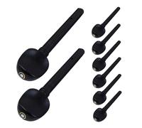 ifundom 8 Pezzi Professional Ebony Violin Tuning Pegs Wooden String Pegs For Easy Replacement And Precise Tuning Fiddle Accessories For Beginners And Experts