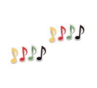 ifundom 8 Pz Mollette Di Carta Metallo Porta Pagine Del Libro Di Musica Linea Arte Nota Musicale Etichette Di Libri Clip Simbolo Musicale Decorazione Per Albero Di Natale Mini Girino