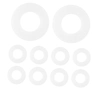 ifundom 80pezzi Rondelle Per Batteria Supporti Per Rullante Plastica Accessori Per Strumenti Musicali Facili Da Installare e Leggeri Adatti Per Batterie Acustiche Ed Elettroniche