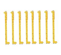 ifundom 8pezzi Adesivi Murali Per Misurazione Decorazione Cameretta Per Ragazzo Ragazza Con Design Cartone Facile Da Applicare Per Camera Da Letto e Asilo