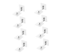 ifundom 8pezzi Ancoraggi per Mobili senza Trapano Adesivi per Armadi Librerie Cassettiere Mensole da Parete Sicurezza Ragazzo Ragazza Ragazza