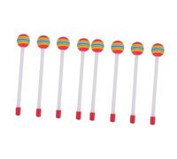ifundom 8pezzi Bacchette Per Percussioni Colorate Per Ragazzo Ragazza Strumenti Musicali Educativi Accessori Per Batteria Per Sviluppare Talento Musicale e La Coordinazione Ritmica