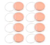 ifundom 8pezzi Monete Vuote per Incisione da Filettato per Decorazioni Artigianali Sfide Commemorative o Personalizzazioni da Collezione